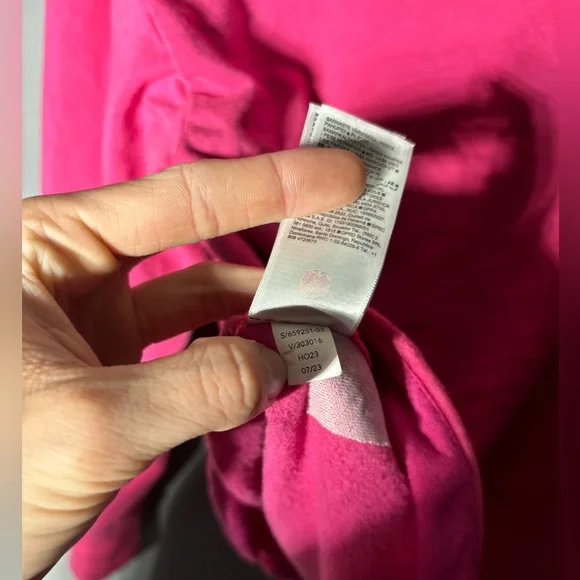 Athleta Solitude Sweatshirt in Tulip Pino Heather Size Medium - Picture 5 of 6